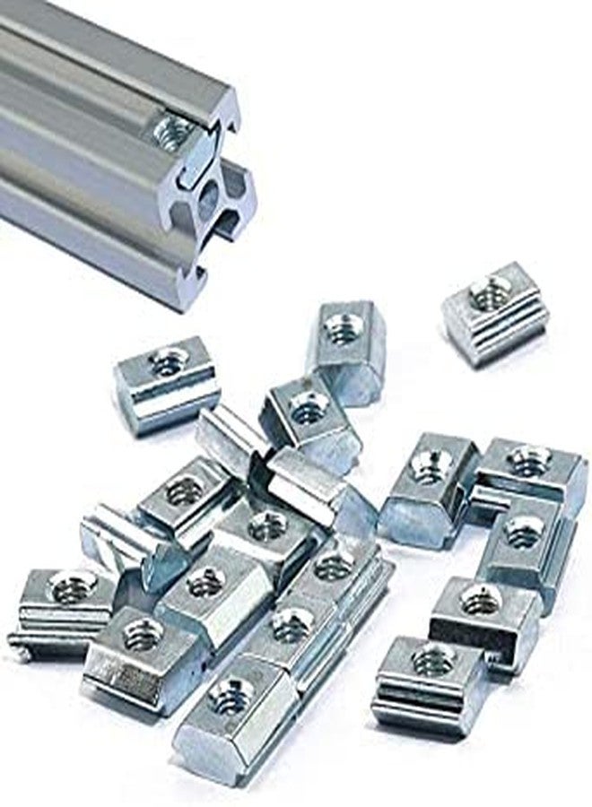 Immech - M5 T Nut (Sliding nut) With M5 x 8mm Allen Cap Screw, For 2020 Aluminium Slotted Profile 50 Pcs Each, Pack of 100 Pcs - Image 2